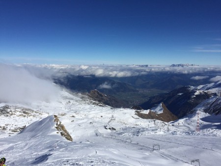 Blick Richtung Kaprun bzw. Zell am See